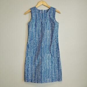 Kayce Hughes Dress Sleeveless Round Neckline Sz 16 Workwear Career Cotton